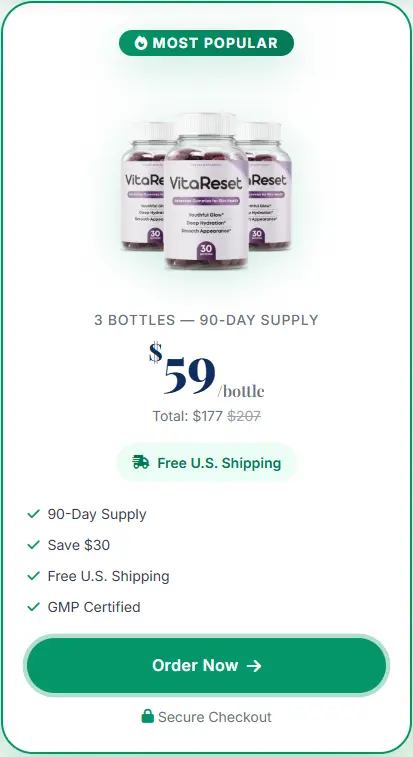 VitaReset 90 day supply
